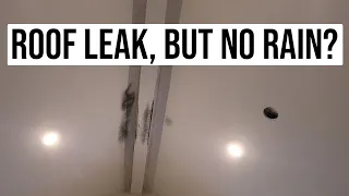 Why is Your Roof Leaking When It Isn't Raining?
