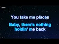 There's Nothing Holdin' Me Back - Shawn Mendes Karaoke 【With Guide Melody】 Instrumental