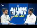 Core Java Fresher Mock Interview 2025 Crack Your First IT Job