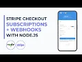 Stripe Checkout Subscriptions Webhooks with Node js
