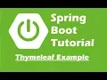 Spring Boot Thymeleaf Example Java Inspires