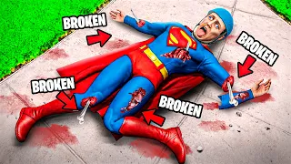 Breaking Every Bone As SUPERMAN!