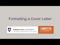Formatting a Cover Letter in Google Docs