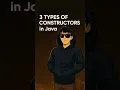 Types of Constructors in Java with Examples Java OOP Tutorial