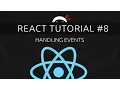 React Tutorial - Handling Events