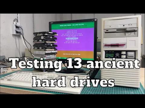 Download MP3 Testing 13 ancient hard drives (Part 1/2)
