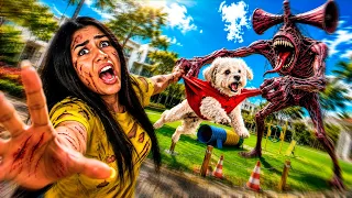 O SIREN HEAD CAPTUROU O SLINK *cadê meu cachorro? 😭