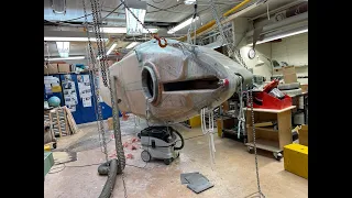 7 Aug 2023  Done all the deck hull joint laminations  Last job the best