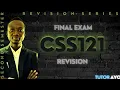 CSS121 FINAL EXAM REVISION