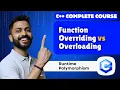 Lec-56 Function Overriding vs Overloading Runtime Polymorphism in C