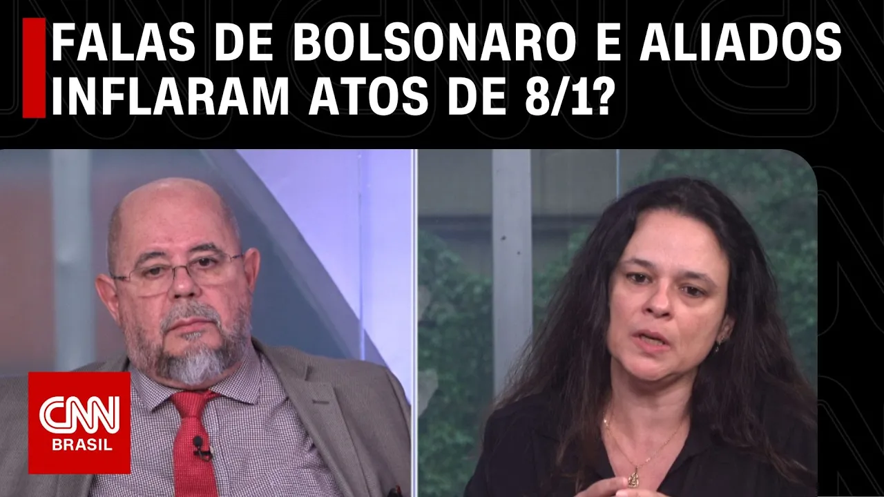 Janaina e Tardelli debatem se falas de Bolsonaro e aliados inflaram atos de 8/1 | O GRANDE DEBATE