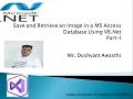 Save and Retrieve an Image in a Database Using VB Net