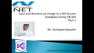Save and Retrieve an Image in a Database Using VB Net