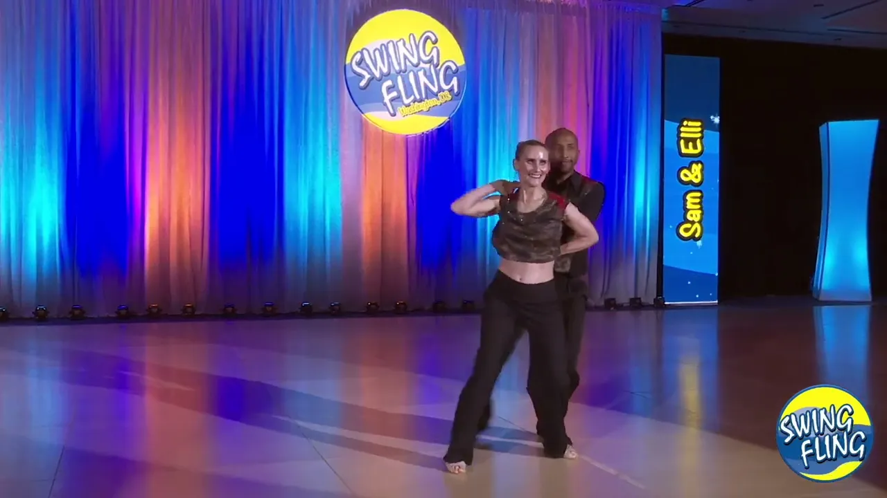 Swing Fling 2024 Rising Star Sam Vaden & Elli Warner