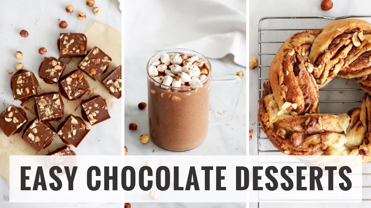 3 Quick & Healthy Holiday Desserts With Chocolate Hazelnut Spread   Healthy Grocery Girl