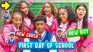 The GROUP CHAT Has A CRUSH On The NEW BOY