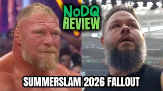 NoDQ Review 399 Is Brock Lesnar REALLY retired from WWE SummerSlam 2026 fallout