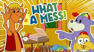 Kazwa's House Is a MESS! 😱 | A Day With Zaky & Friends | EP13