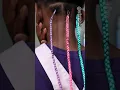Kids Coloured Knotless Braids