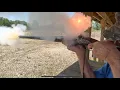 1700 s-Style Black Powder Rifle Firing Demo