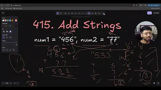 Leetcode 415 Add Strings Step-by-Step Solution