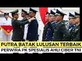 PUTRA SEORANG BINTARA POLRI RAIH LULUSAN TERBAIK PERWIRA MUDA AHLI SIBER TNI TAHUN 2025