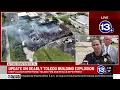 NEWS CONFERENCE City leaders give briefing on explosion massive fire at Toledo industrial facil
