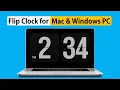Install Flip Clock Screensaver in your PC 2023 Mac Windows