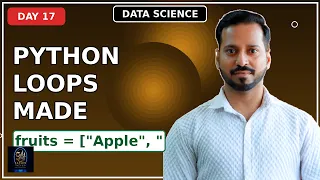 For While Loops Python Guide in Hindi Day 17 Data Science Loops