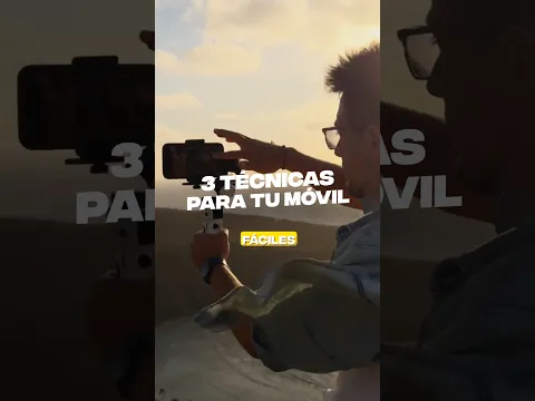 📲 3 TÉCNICAS CREATIVAS con tu MÓVIL que destacarán tus vídeos