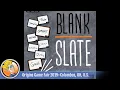 Blank Slate - game overview at Origins Game Fair 2019