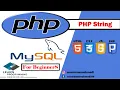 Mastering PHP Strings PHP Tutorials in Learn Programming