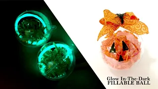 Crankin Out Crafts Episode 557 Halloween Glow In The Dark Fillable Ball
