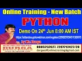 PYTHON Online Training By Mr DURGA Sir on 24th June 8AM IST