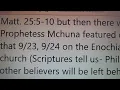 Lagu Enochian calendar update: The Lord's ways are mysterious to us!