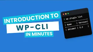 Introduction to WP-CLI in Minutes How to create commands from scratch