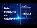 Data Structures and Algorithm in Python Stacks Part 1