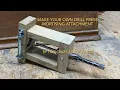 Make your own mortising attachment