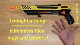 I Bought A Bug-A-Salt For Flies Spiders Bugs ● Super Entertaining and Fun !