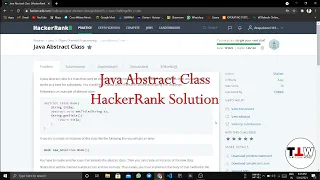Java Abstract Class HackerRank Solution