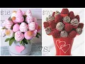 DIY Chocolate Covered Strawberries Arrangement - DIY Edible Arrangement