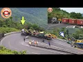 Download Lagu Extreme Oversized Truck Driving Skills | Deadly Curves, Mud Rescues \u0026 Impossible Roads!