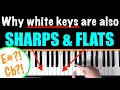 Why ALL Piano keys are sharps and flats
