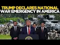 Donald Trump LIVE US President Drops BOMBSHELL Declares Emergency Warning In America US News