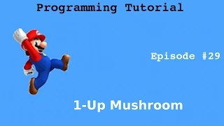 Java Programming Tutorial Super Mario Game 1-Up Mushroom