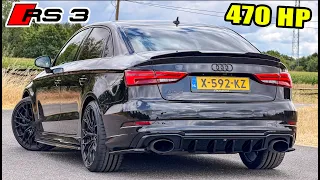 470HP Audi RS3 8V Sedan // REVIEW on Autobahn