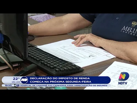Declaração de imposto de renda começa na próxima segunda-feira