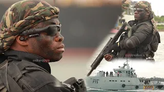 TAZAMA MAKOMANDO WA JWTZ WALIVYOTANDA KWENYE MELI YA KIVITA ILIYOMBEBA MKUU WA MAJESHI ULINZI MKALI 