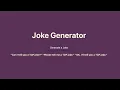 Build a Fun Joke Generator with React