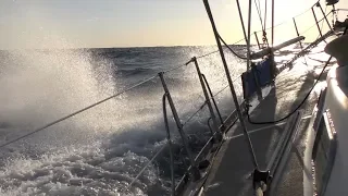 EPIC OVERNIGHT SAIL To A Stunning Reef (Sailing SV Sarean) Ep. 41